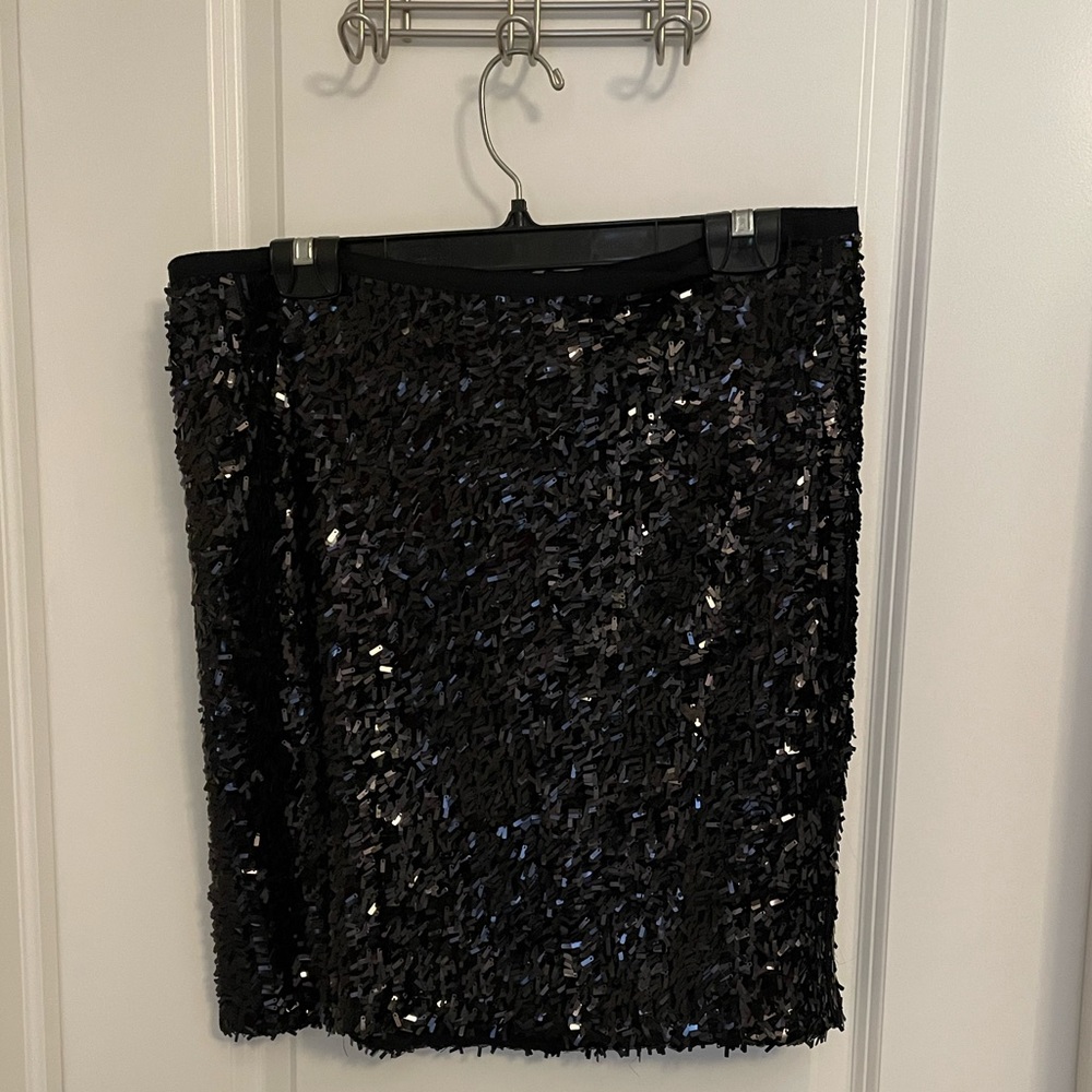 Ann Taylor Confetti Sequin Pencil Skirt - Size 12